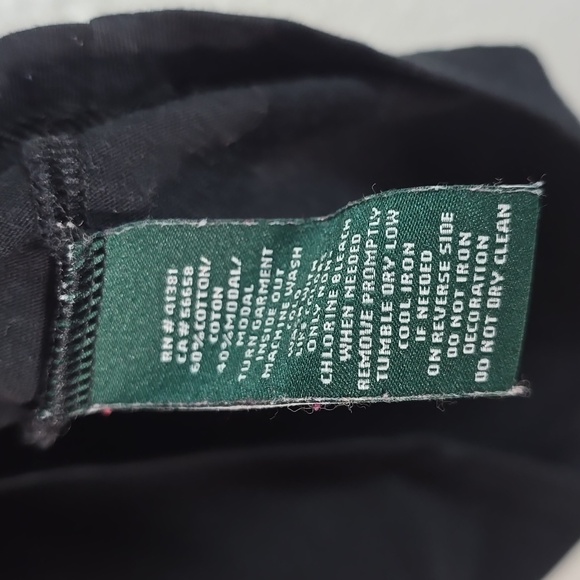 Lauren Ralph Lauren Black Women's Top - Picture 7 of 8